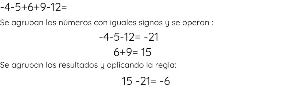 NÚMEROS ENTEROS. EJERCICIOS